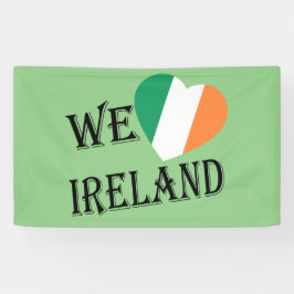 We Heartflag Ireland bk (h) bncnt Banner