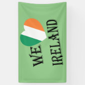 We Heartflag Ireland bk (h) bncnt Banner (Vertikal)