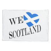 We Heartflag Scotland bk pccm Kissenbezug (Rückseite)