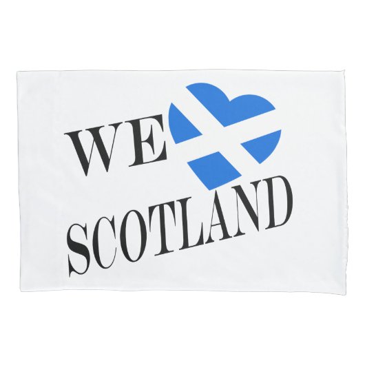 We Heartflag Scotland bk pccm Kissenbezug (Vorderseite)