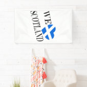 We Heartflag Scotland bk (v) bncnt Banner (Insitu)