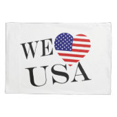 We Heartflag USA bk pccm Kissenbezug (Rückseite)