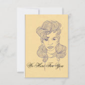 We Here For You-Law firm card Save The Date (Vorderseite)