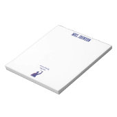 We Learn Science By Doing Science Educator Quote Notizblock (Rotiert)