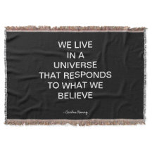 WE LIVE IN A UNIVERSE