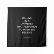 WE LIVE IN A UNIVERSE