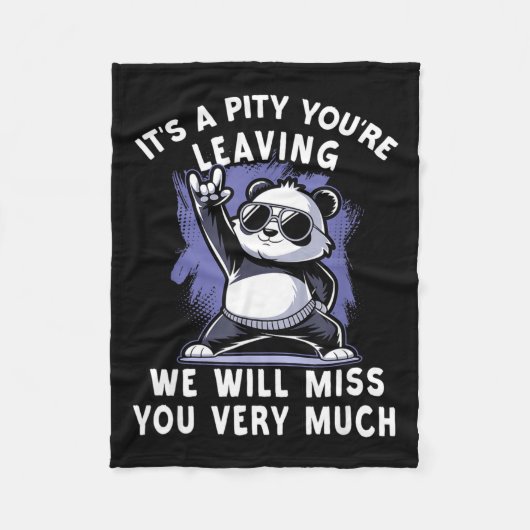 We`ll Miss You Farewell Coworker, Office Sendoff & Fleecedecke (Vorderseite)