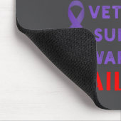 We Lose 22 Heros A Day Veteran Suicide Prevention  Mousepad (Ecke)