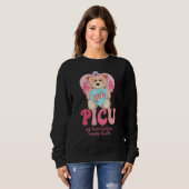 We Love Babies Beary Much Funny Valentines Day PIC Sweatshirt (Vorne ganz)