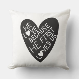 We love because he first loved us kissen