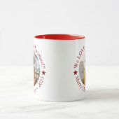 We LOVE Hot Chocolate Festive Personalized Tasse (Zentrum)
