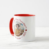 We LOVE Hot Chocolate Festive Personalized Tasse (Vorderseite Links)