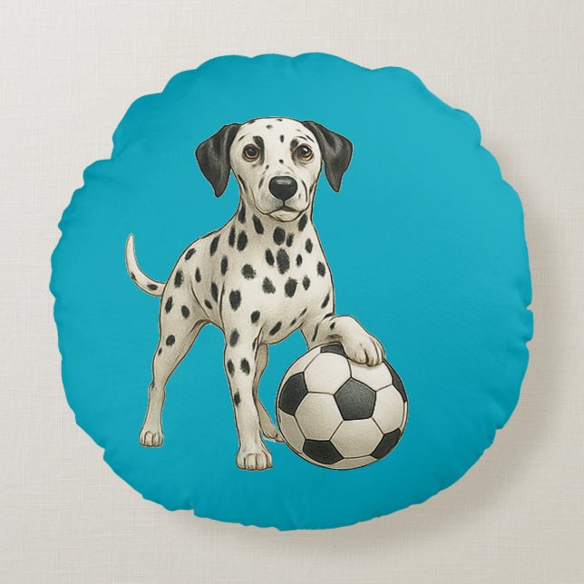 we love sports rundes kissen (Vorderseite)