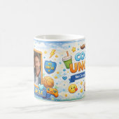 We Love Uncle Happy Celebration Photo Collage Mugs Kaffeetasse (Mittel)