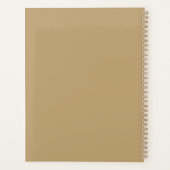 We Love You Custom Family Photo Collage  Planer (Rückseite)