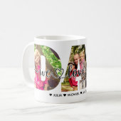 We Love You Dad Add Photo And Name Kaffeetasse (Vorderseite Links)