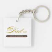 We Love You Daddy Fathers Day Schlüsselanhänger (Rückseite)