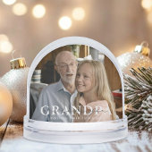 We Love You Grandpa Custom Snow Globe Schneekugeln