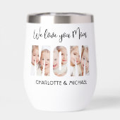 We Love You Mom Photo Template (Rückseite)