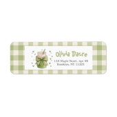 We Love You So Matcha Mail Bow Gingham (Vorne)