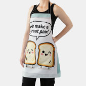 We Make a Great Pair Cute Toast Apron Schürze (InSitu)