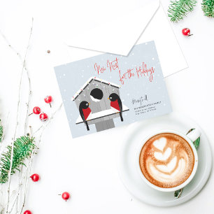 We Moved Christmas Cards Feiertagskarte