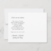 We Moved to Las Vegas New Home Ankündigung (Rückseite)