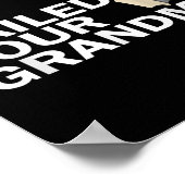 We Nailed Your Grandma Scrub Tech Grandma Ortho Hi Poster (Ecke)