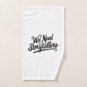 We Need Storytellers Badhandtuch Set (Handtuch)