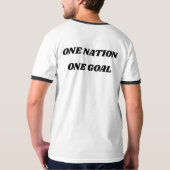 We never fear T-Shirt (Rückseite)