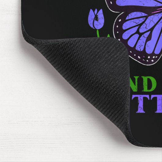 We Only Need One Monarch Funny Butterfly Quote Mousepad (Ecke)
