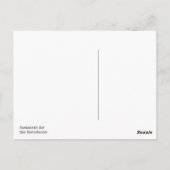 We Persist Postcard Postkarte (Rückseite)