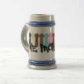 We Protect Us Bierglas (Vorderseite Links)