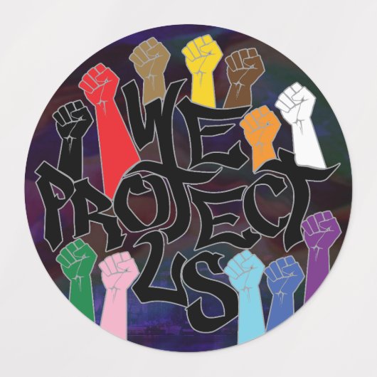 We Protect Us Etiketten (Design 2)