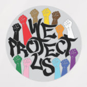 We Protect Us Etiketten (Design 1)