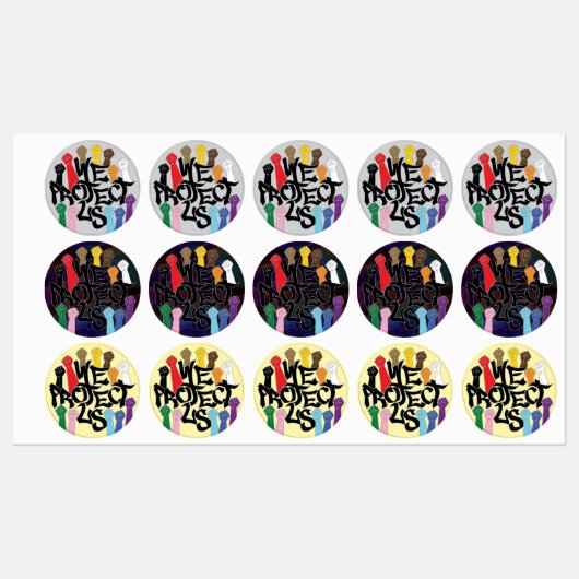 We Protect Us Etiketten (Blatt)