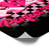 We’re A Perfect Match Love Puzzle Funny Valentines Poster (Ecke)