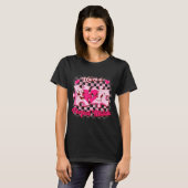 We’re A Perfect Match Love Puzzle Funny Valentines T-Shirt (Vorne ganz)