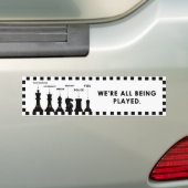 We’re all being played autoaufkleber (Auf Auto)