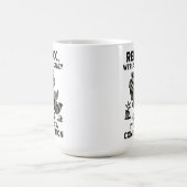 We’re All Crazy Funny Sarcastic Mental Health Humo Kaffeetasse (Mittel)