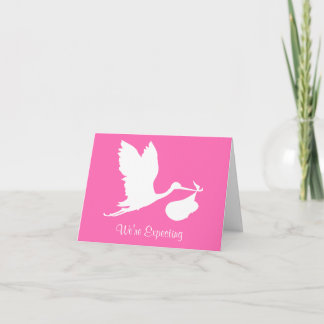 We’re Expecting Flying Stork Ankündigung