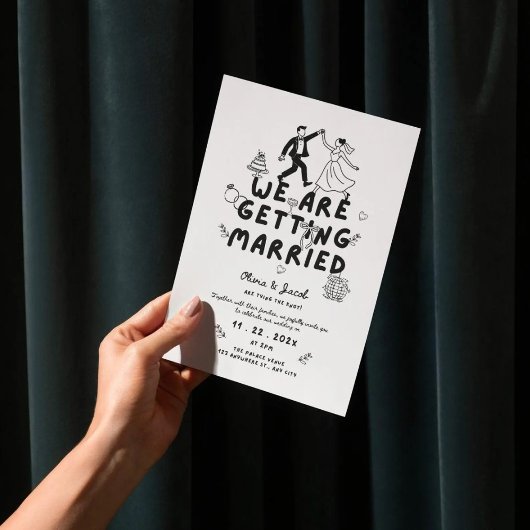 We’re Getting Married – Bashir’s Henna Day Einladung