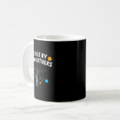 We Rise By Lifting Others Astronaut Sitive Motivat Kaffeetasse (Vorderseite Links)