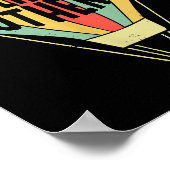 We Rise By Lifting Others Funny Air Balloon Motiva Poster (Ecke)