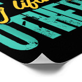 We Rise By Lifting Others Motivation Insration Upl Poster (Ecke)