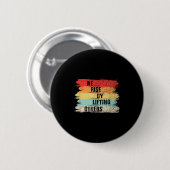 We Rise By Lifting Others Motivational Quotes Button (Vorne & Hinten)