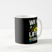 We Rise By Lifting Others Sitive Motivational Quot Kaffeetasse (VorderseiteRechts)