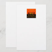 We Rise When We Lift Others Up Briefpapier (Vorne/Hinten)