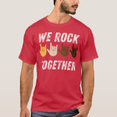 we rock together funny T-Shirt (Vorderseite)