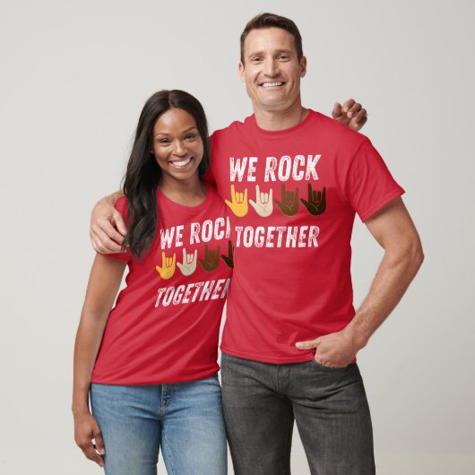 we rock together funny T-Shirt (Unisex)